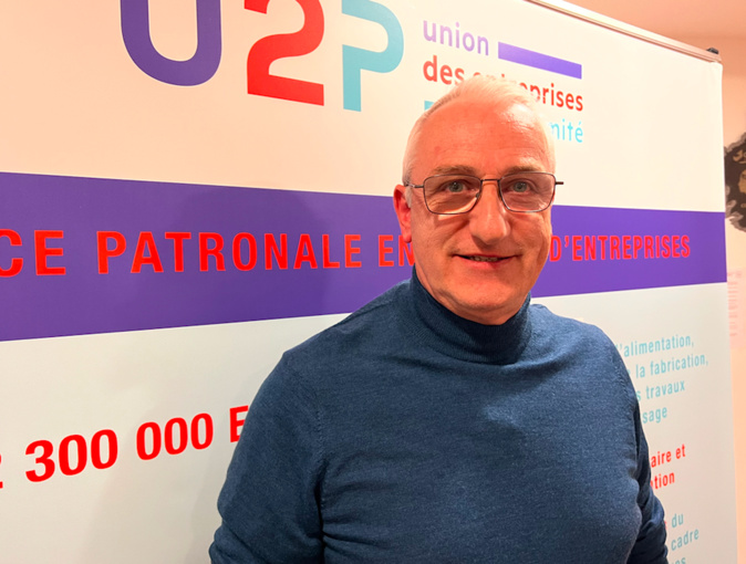 Le président de l'U2P de Haute-Corse, Louis Constant Le président de l'U2P de Haute-Corse, Louis Constant