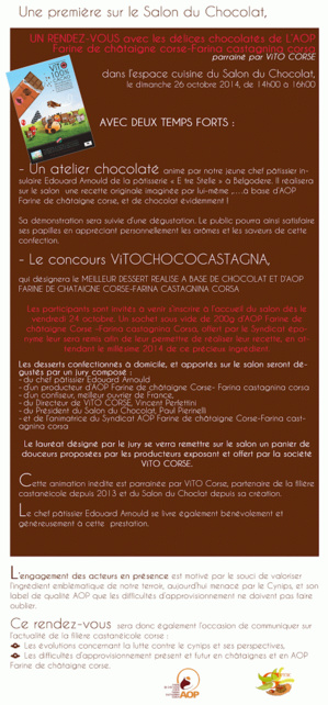 Bastia : Le salon du chocolat approche ! Bastia : Le salon du chocolat approche !