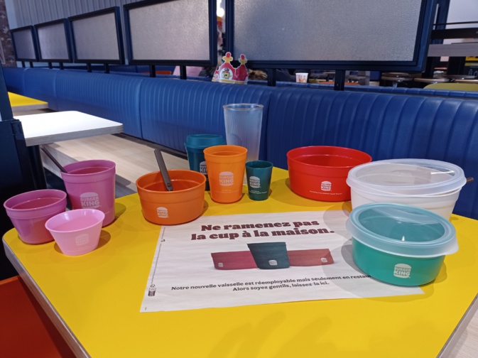 La vaisselle réutilisable est enfin arrivée dans les fast-foods corses La vaisselle réutilisable est enfin arrivée dans les fast-foods corses