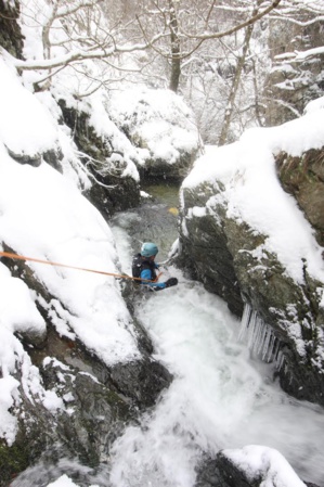 CorseCanyon à Vizzavona : la neige et le froid ne lui font pas peur CorseCanyon à Vizzavona : la neige et le froid ne lui font pas peur