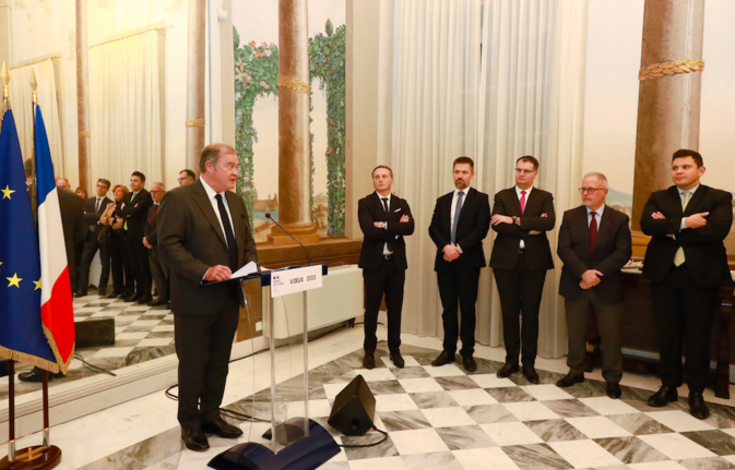Pour la première fois depuis sept ans, le préfet de Corse a présenté ses vœux