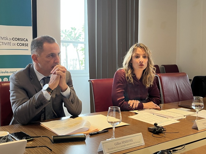 Gilles Simeoni et Antonia Luciani. Gilles Simeoni et Antonia Luciani.