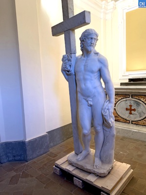 Le Christ de Michel- Ange du mausolée des Giustiniani à Bassano-Romano Le Christ de Michel- Ange du mausolée des Giustiniani à Bassano-Romano