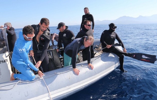 Calvi : Stage de plongée en apnée avec le "King" Pierre Frolla Calvi : Stage de plongée en apnée avec le "King" Pierre Frolla