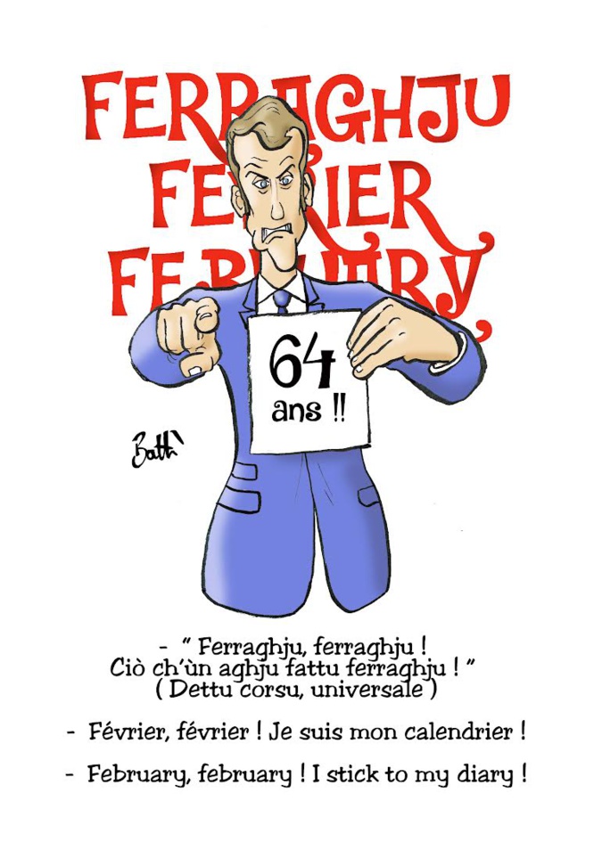 L'actualité corse vue par Battì - 64 ans,"Ferraghju, ferraghju, Ciò ch'ùn aghju fattu ferraghju !" L'actualité corse vue par Battì - 64 ans,"Ferraghju, ferraghju, Ciò ch'ùn aghju fattu ferraghju !"