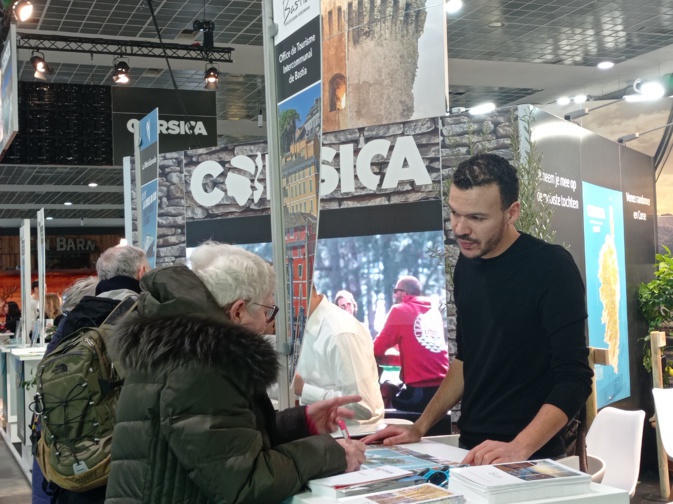 La Corse est l'invitée d'honneur du Salon des vacances de Bruxelles (Photos Thibaud Kerebel) La Corse est l'invitée d'honneur du Salon des vacances de Bruxelles (Photos Thibaud Kerebel)