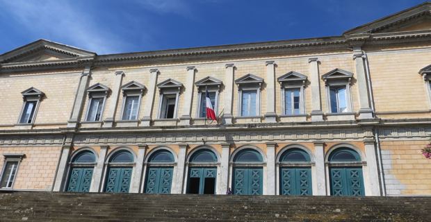 Le palais de Justice de Bastia. Photo illustration