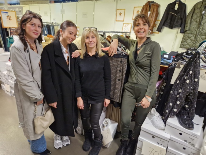 Angélique Maestracci (à droite) et son équipe venues d'Alistro Angélique Maestracci (à droite) et son équipe venues d'Alistro