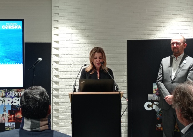 La présidente de l'ATC à Bruxelles pour le Salon des Vacances La présidente de l'ATC à Bruxelles pour le Salon des Vacances