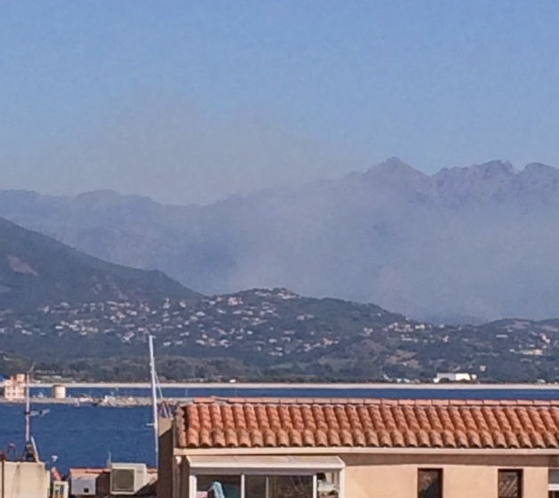 Gros incendie sur Bastelicaccia