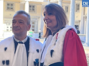 Jean-Jacques Fagni et Hélène Davo. Photo CNI.