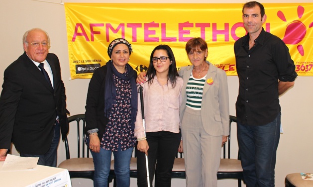 Mouna et la coordination AFM lancent le téléthon en Haute-Corse