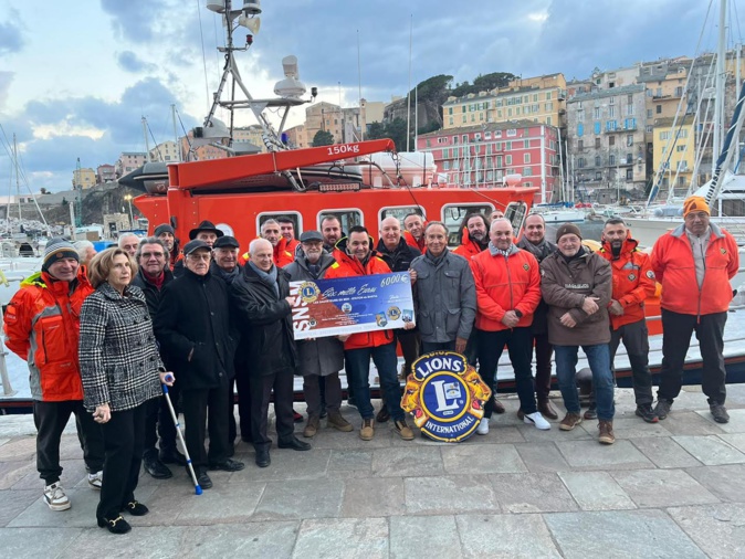 6 000 € pour la station SNSM de Bastia (Crédits photos : Roland FRIAS et Christophe ALLEMAND) 6 000 € pour la station SNSM de Bastia (Crédits photos : Roland FRIAS et Christophe ALLEMAND)