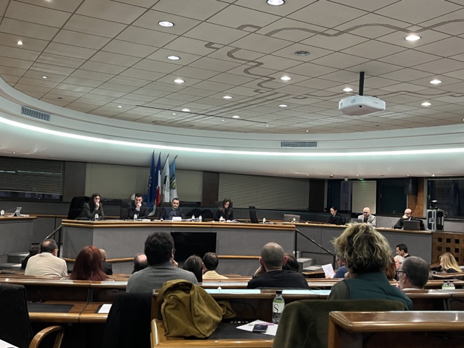 Le conseil municipal du mercredi 15 février à Ajaccio.