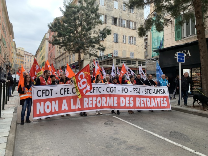 La manifestation de ce jeudi 16 février La manifestation de ce jeudi 16 février