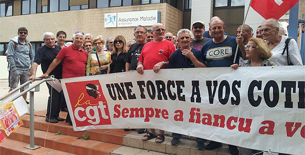 Bastia : La CGT se mobilise pour la défense de la Sécurité sociale