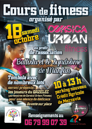 Corsican Urban Fitness et la commune de Pietrosella s'engagent pour Battistu atteint du syndrome de Marfan