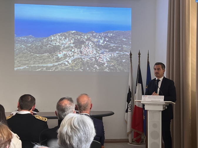 Retour en images sur la visite de Gérald Darmanin à Corbara Retour en images sur la visite de Gérald Darmanin à Corbara