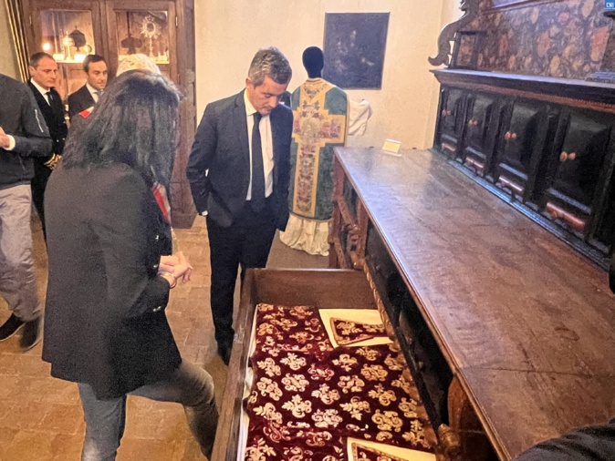 Retour en images sur la visite de Gérald Darmanin à Corbara Retour en images sur la visite de Gérald Darmanin à Corbara