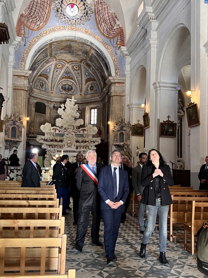 Retour en images sur la visite de Gérald Darmanin à Corbara Retour en images sur la visite de Gérald Darmanin à Corbara