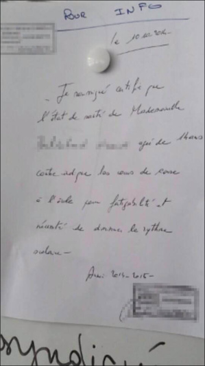Un certificat médical délivré pour dispenser un élève balanin de cours de… Corse ! Un certificat médical délivré pour dispenser un élève balanin de cours de… Corse !