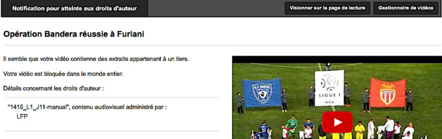 Bandera : La LFP sévit une fois encore. Une vidéo de CNI bloquée ! Bandera : La LFP sévit une fois encore. Une vidéo de CNI bloquée !