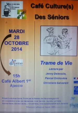 Ajaccio : @vec ou sans sucre : Les Cafés cultures saisons 2014-2015, c'est reparti