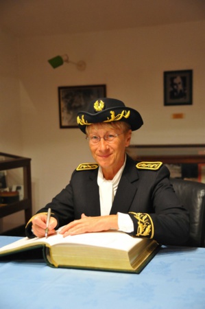 Anne Ballereau hôte du 2e REP de Calvi Anne Ballereau hôte du 2e REP de Calvi