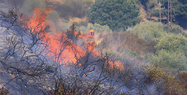 Toujours des incendies en Haute-Corse : 100 hectares brûlés !