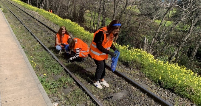 Bastia : sus aux plastiques à la gare de Montesoro