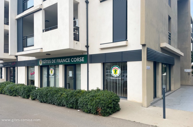 L'agence Gites de France de Borgo. L'agence Gites de France de Borgo.