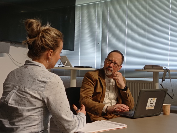 Denis Genevois, expert en innovation touristique, à Borgo Denis Genevois, expert en innovation touristique, à Borgo