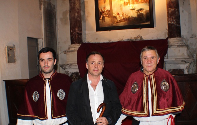 Stéphane Javier-Stromboni (au centre) : "Un hommage à Bastia" Stéphane Javier-Stromboni (au centre) : "Un hommage à Bastia"