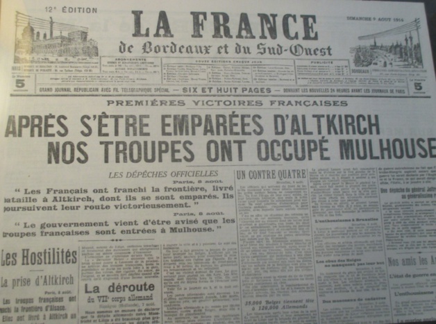 La Corse commémore le centenaire de la déclaration de la Grande Guerre La Corse commémore le centenaire de la déclaration de la Grande Guerre