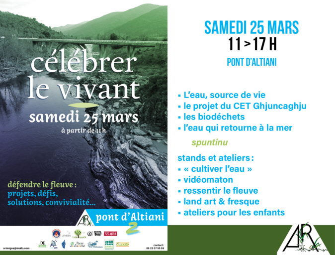 Pont d’Altiani : Nouvelle mobilisation ce samedi pour "protéger le vivant" Pont d’Altiani : Nouvelle mobilisation ce samedi pour "protéger le vivant"