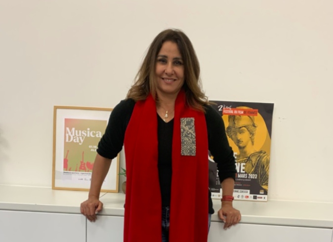 Asmaâ Khamlichi, Marraine de la 2ème édition de Cine Donne Asmaâ Khamlichi, Marraine de la 2ème édition de Cine Donne