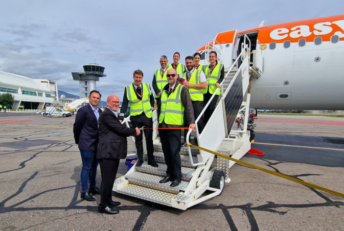 Le président de la CCI, Jean Dominici, a inauguré le vol Le président de la CCI, Jean Dominici, a inauguré le vol