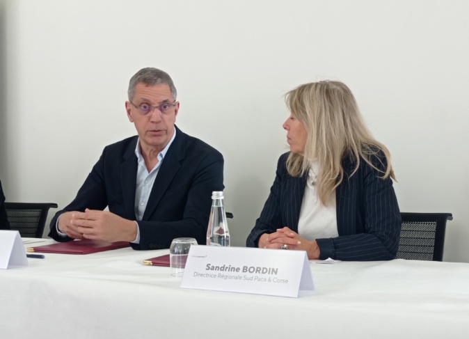 Le maire de Bastia, Pierre Savelli, a signé la convention en compagnie de Sandrine Bordin, représentante d'Action Logement.