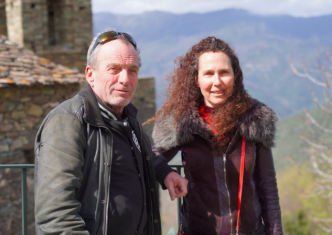 Agnès Talibon et Philippe Gauthier en repérages à Monte. Agnès Talibon et Philippe Gauthier en repérages à Monte.