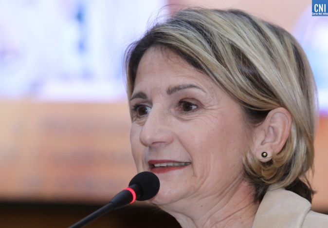 Nanette Maupertuis, présidente de l’Assemblée de Corse. Photo Michel Luccioni. Nanette Maupertuis, présidente de l’Assemblée de Corse. Photo Michel Luccioni.