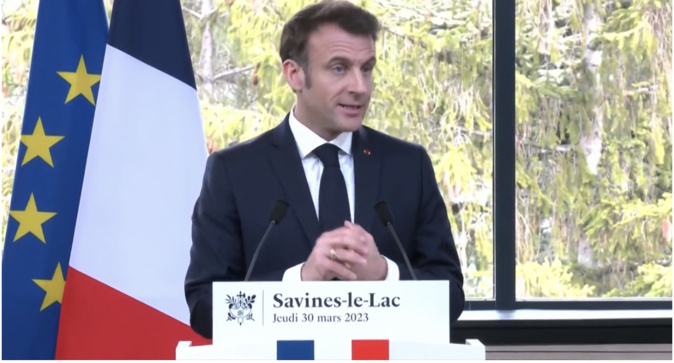 Capture d"écran Twitter Elysée Capture d"écran Twitter Elysée