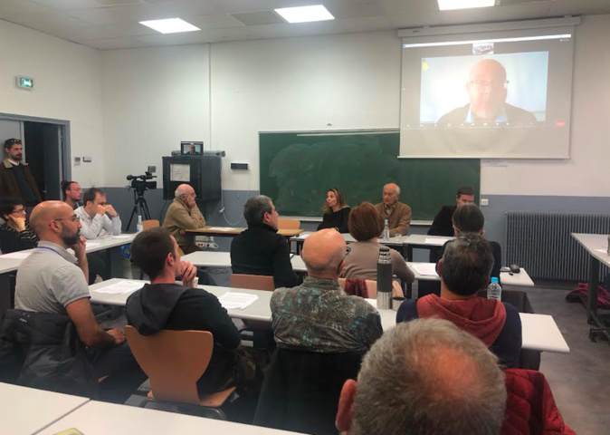 Wanda Mastor, Thierry Dominici, Andria Fazi, Dominique Taddei, ont animé le débat Wanda Mastor, Thierry Dominici, Andria Fazi, Dominique Taddei, ont animé le débat