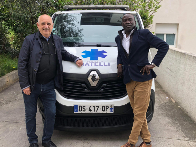 Marcel Bernacchi et Doudou Faye (Doc CNI) Marcel Bernacchi et Doudou Faye (Doc CNI)