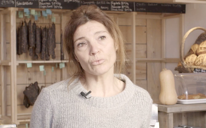 Nelly Lazzarini, présidente de l'Associu Paisani Corsi (CdC) Nelly Lazzarini, présidente de l'Associu Paisani Corsi (CdC)