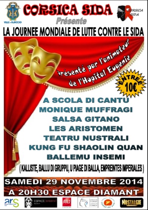 Une soirée Corsica Sida à l'Espace Diamant Une soirée Corsica Sida à l'Espace Diamant