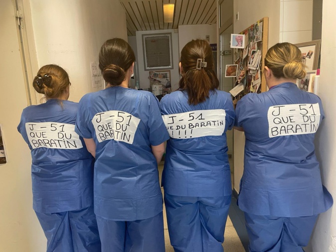 Les salariés de la maternité estent très vigilants Les salariés de la maternité estent très vigilants