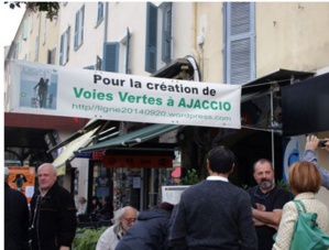 Pour des voies vertes à Ajaccio Pour des voies vertes à Ajaccio