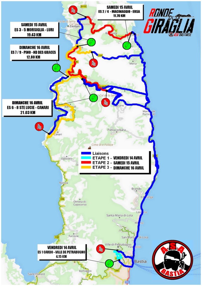Automobile : une 53e édition de la Ronde de la Giraglia très ouverte Automobile : une 53e édition de la Ronde de la Giraglia très ouverte