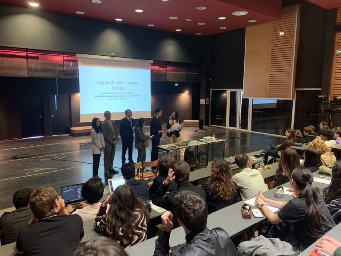 Nicolas Idier, inspecteur général de chinois, visite les établissements scolaires corses Nicolas Idier, inspecteur général de chinois, visite les établissements scolaires corses