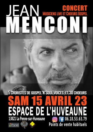 Jean Menconi en concert samedi à l'Espace Huveaune